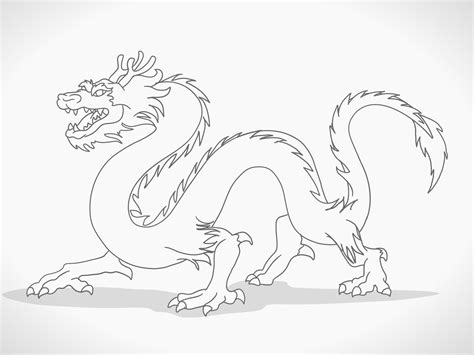 Chinese Dragon Drawing Easy For Kids - Kiera Blackmore