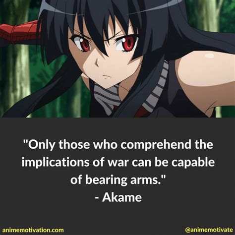 Best akame ga kill quotes