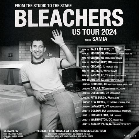 Jack Antonoff Announces Bleachers US tour — Off the Record Press