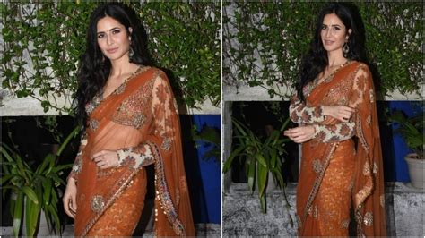 Katrina Kaif in standout Sabyasachi saree promotes Sooryavanshi ...