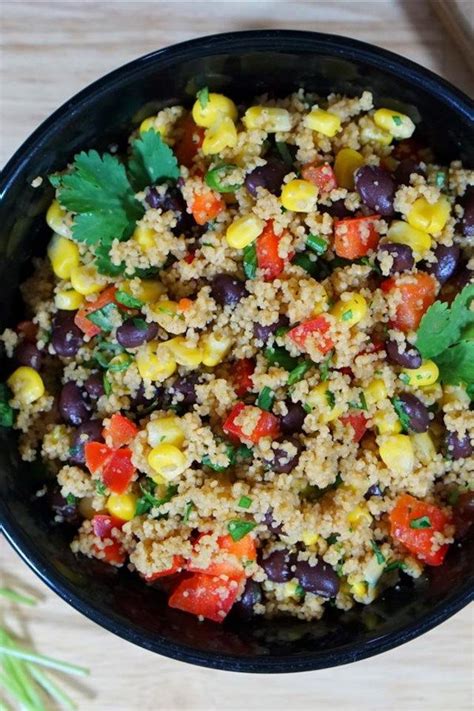 Black Bean and Couscous Salad | Recipe | Couscous salad recipes ...