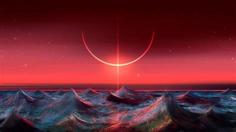 Red Eclipse Wallpapers - Top Free Red Eclipse Backgrounds - WallpaperAccess