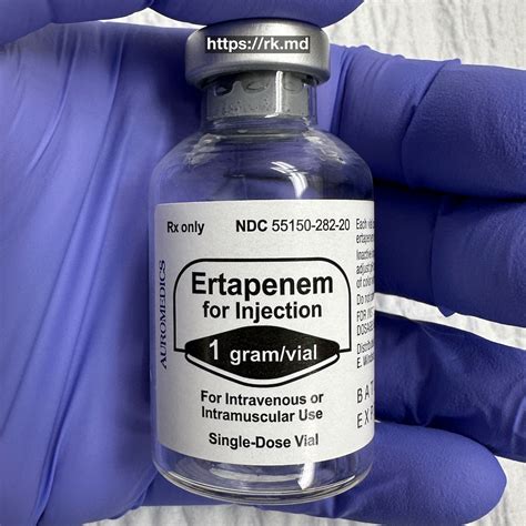 Ertapenem | RK.MD