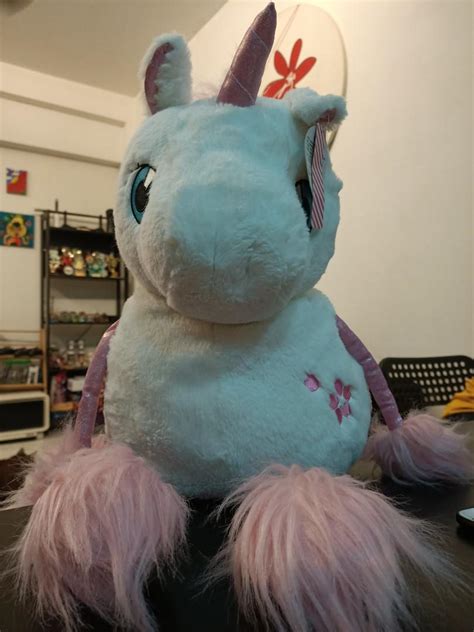 Unicorn Plush, Hobbies & Toys, Toys & Games on Carousell