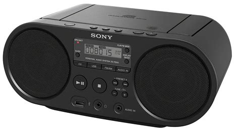 Portable Sony CD Player Boombox Digital Tuner AM/FM Radio Mega Bass ...