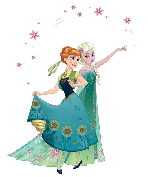 Anna and Elsa - Frozen Fever Photo (38361190) - Fanpop