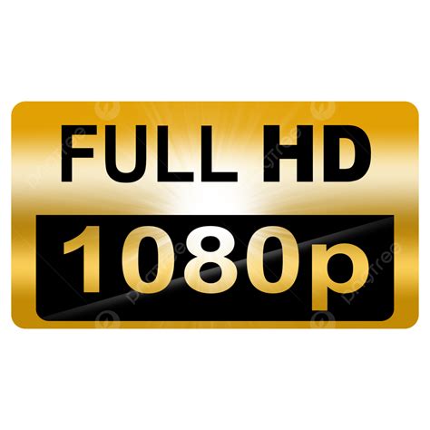 1080p Full Hd Icon Transparent, 1080p, Full Hd 1080p, Video PNG ...