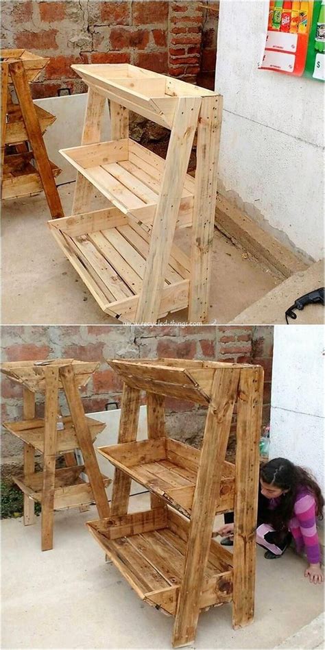 Pallet Planter Stand | Pallet diy, Diy pallet projects, Wood pallet ...