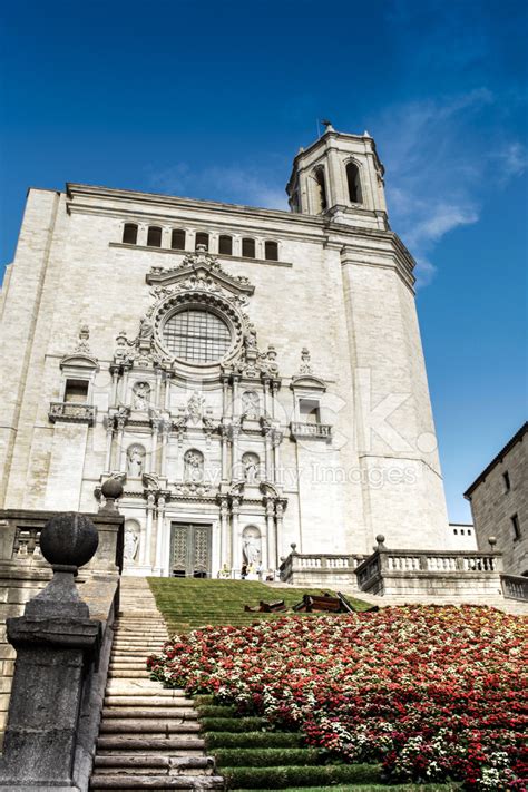 Girona Cathedral Stock Photo | Royalty-Free | FreeImages