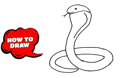 Easy Animals Drawing Snake - kashmittourpackage