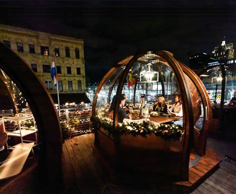 Date Night: The Heated Domes are Back at Café Benelux and Hollander ...