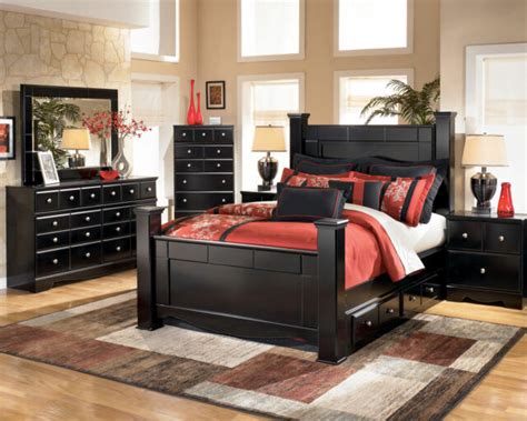 Queen Modern Black Bedroom Sets - Frikilo Quesea