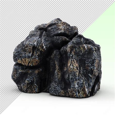 Premium PSD | Rocky outcrop