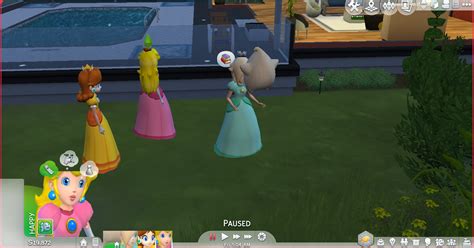 My Sims 4 Blog: Mario Princess Costumes by Cepzid Sims