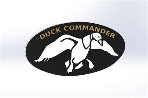 Duck Commander logo - Other, SOLIDWORKS - 3D CAD model - GrabCAD