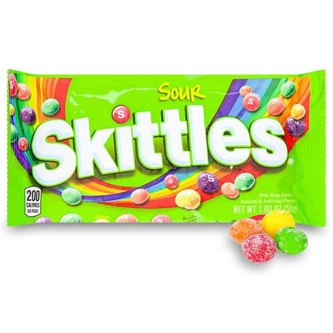 Skittles Sour Candies - 1.8oz | Candy Funhouse – Candy Funhouse CA