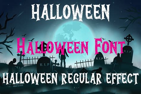 halloween effect font on Behance