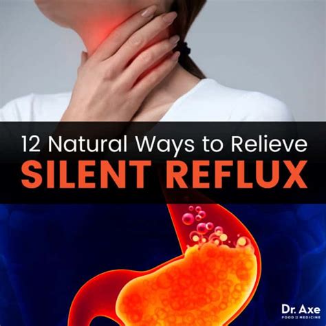 12 Natural Ways to Relieve Silent Acid Reflux Symptoms