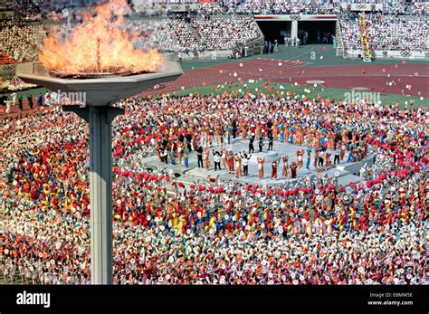 Seoul Summer Olympics opening ceremonies September 17, 1988 in Seoul ...