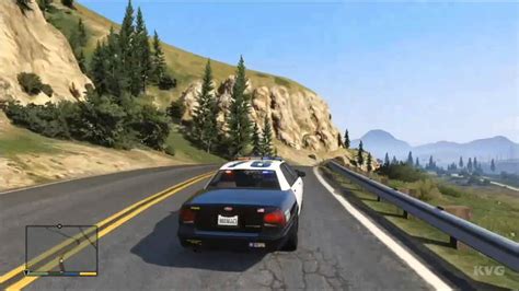 Grand Theft Auto 5 - Police Car Driving Gameplay [HD] - YouTube