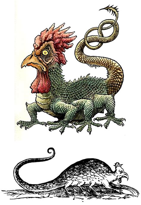 ShukerNature: THE BASILISK AND THE COCKATRICE - MONSTROUS MYTHOLOGY OR ...