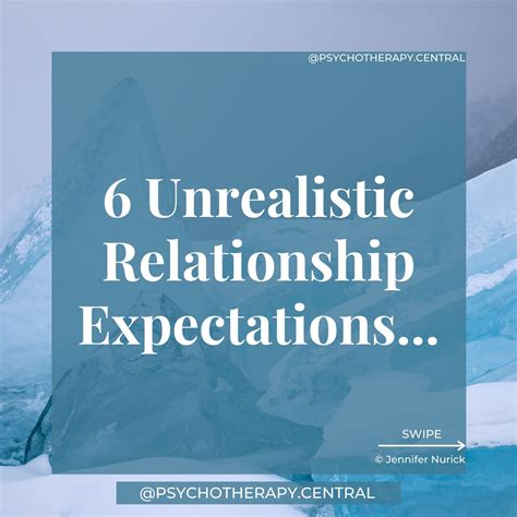 6 Unrealistic Relationship Expectations