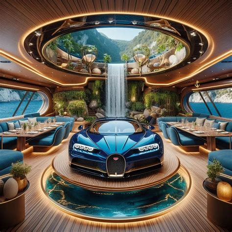 Luxury Voyage Awaits: Explore Our Bugatti-Inspired Mega Yacht Concept