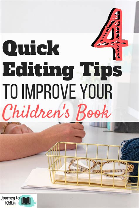 4 quick editing tips to improve your kid s book – Artofit