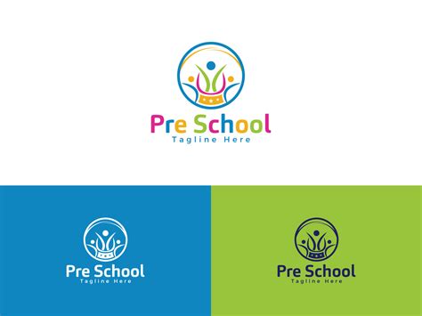 Kids Pre School Logo, Children School Logo Design Vector Template ...