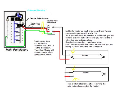 Wiring Diagram For Electric Baseboard Heater