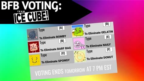 VOTE FOR A BFB CONTESTANT ON TEAM ICE CUBE TO BE ELIMINATED! - YouTube