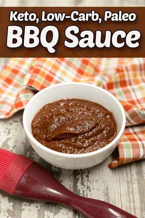 Keto BBQ Sauce Recipe (Low-Carb, Paleo) - Low Carb Yum