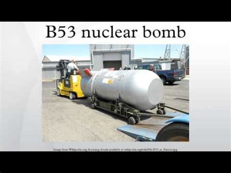 B53 nuclear bomb - YouTube