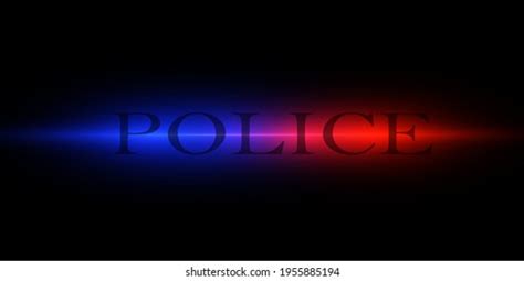 Police Lights Light Vector Illustration Stock Vector (Royalty Free ...