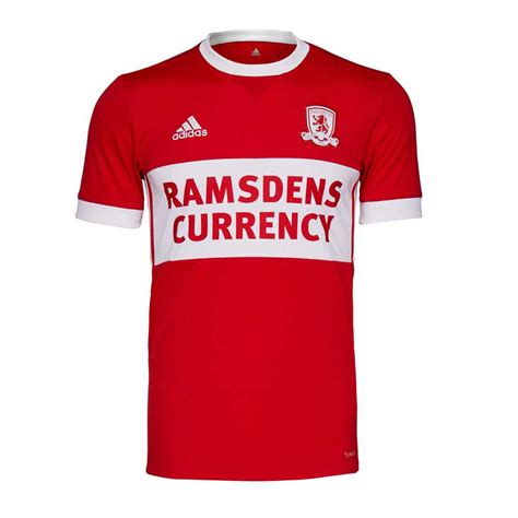 Middlesbrough 17-18 Home Kit Released - Footy Headlines