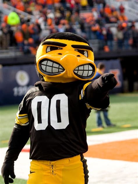 UI professor: Herky the Hawk ought to smile more