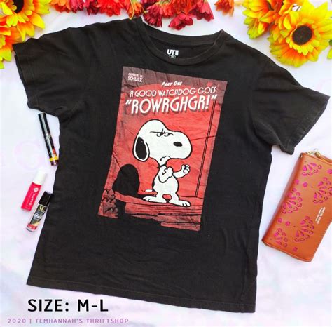 Snoopy Shirt, Women's Fashion, Tops, Shirts on Carousell