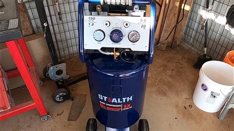 New Stealth 20 Gal Air Compressor - YouTube