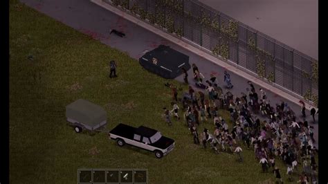 Project Zomboid Rosewood Prison: Mission - Vehicle Retrieval. - YouTube