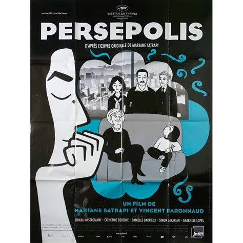 PERSEPOLIS Movie Poster 47x63 in.