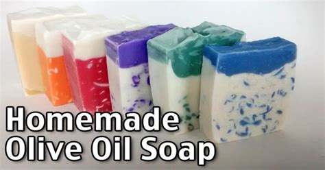 Homemade Olive Oil Soap Recipe - Living on a Dime