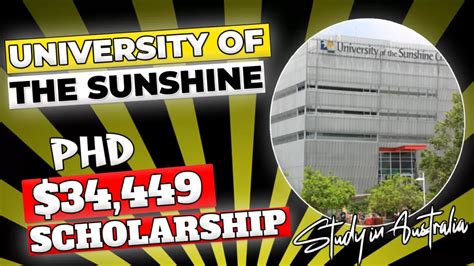 University of sunshine coast phd scholarships international students ...