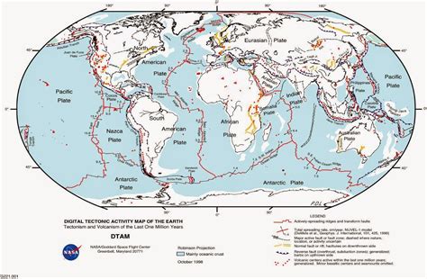 Map Of Earthquake Fault Lines Around The World