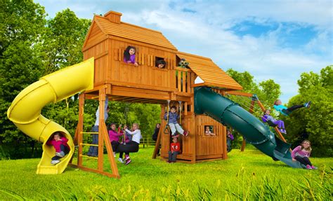 Swing Sets – Fantasy Tree House #6 – Jungle Gyms Canada