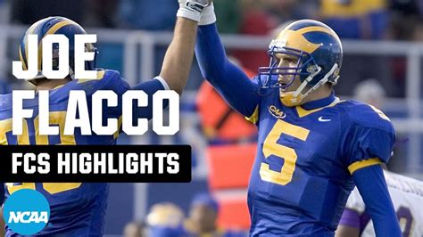 Joe Flacco FCS highlights: Former Super Bowl MVP's final games at ...