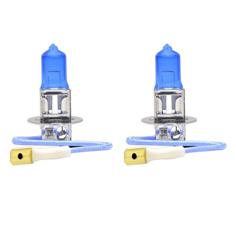 BULBAMERICA H3 - 55W 12V Xenon White Twin Pack Halogen Light Bulb ...