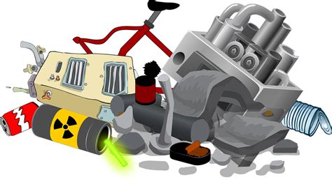 Download Scrapyard, Waste, Scrap Metal. Royalty-Free Vector Graphic ...