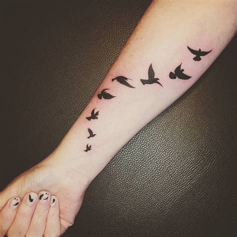 Experimenting With Birds Flying Tattoo Meaning To Elevate Your Style ...