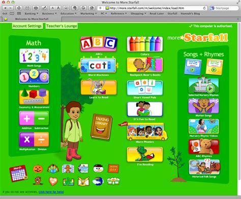 Christian Homeschool Journey: More Starfall, a great learning web site ...