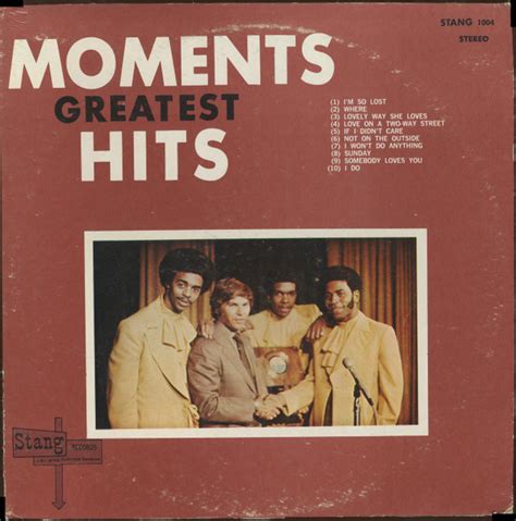 The Moments – The Moments Greatest Hits (1970, Vinyl) - Discogs